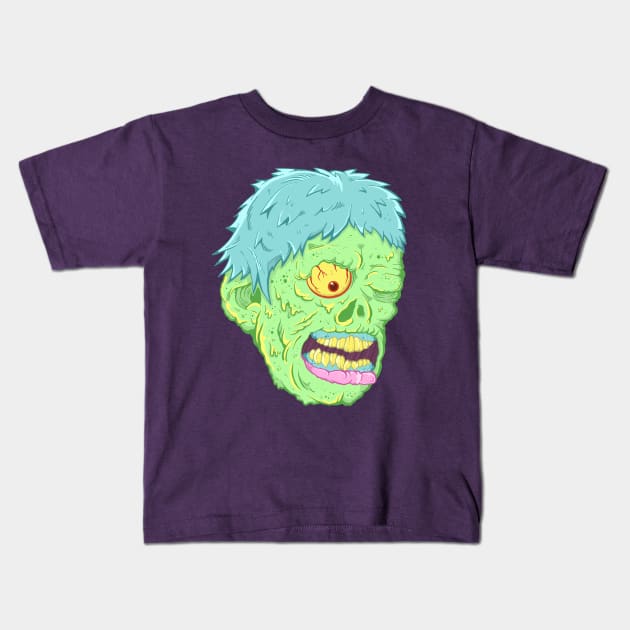 Shock Monster Kids T-Shirt by The October Academy